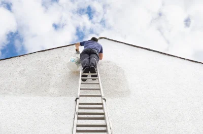 Peinture extérieure au Tallud — façades et ravalement
